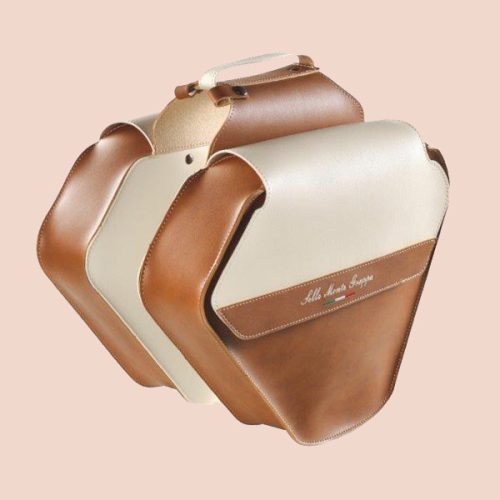 Selle Monte Grappa Fashion csomagtartó táska MÉZBARNA-KRÉM