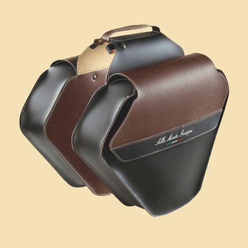 Selle Monte Grappa Fashion csomagtartó táska FEKETE-KONYAKBARNA